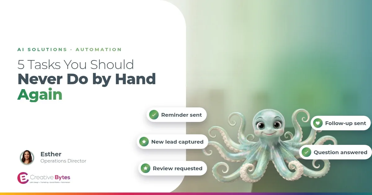 5 Tasks You Should Never Do by Hand Again